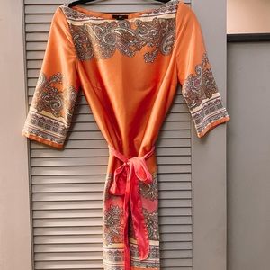 💎Paisley Belted Mini Dress